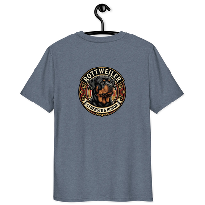Rottweiler Dog Badge – Bio-T-Shirt