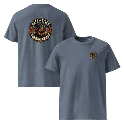 Rottweiler Dog Badge – Bio-T-Shirt