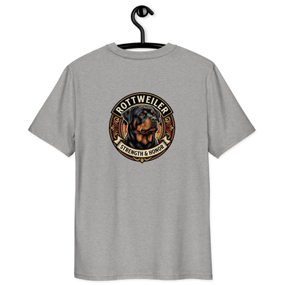 Rottweiler Dog Badge – Bio-T-Shirt