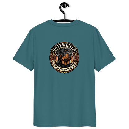 Rottweiler Dog Badge – Bio-T-Shirt