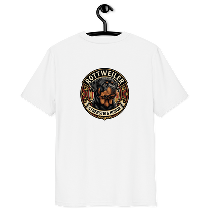 Rottweiler Dog Badge – Bio-T-Shirt