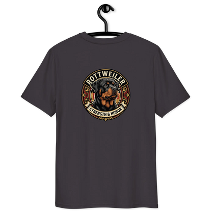 Rottweiler Dog Badge – Bio-T-Shirt