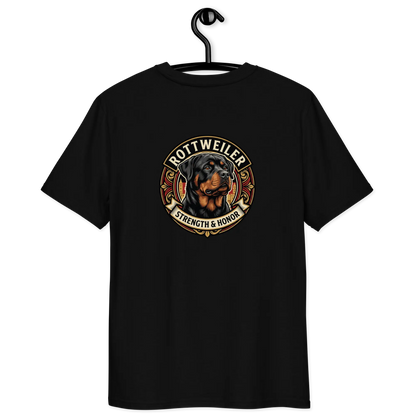 Rottweiler Dog Badge – Bio-T-Shirt