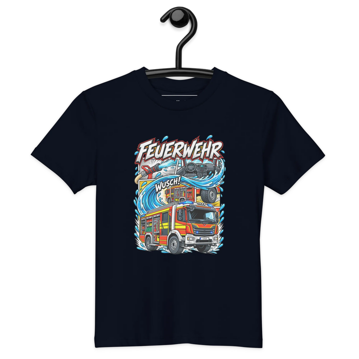 Feuerwehr - Kinder T-Shirt aus Bio Baumwolle
