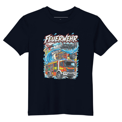 Feuerwehr - Kinder T-Shirt aus Bio Baumwolle