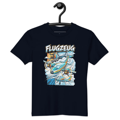 Flugzeug - Kinder T-Shirts aus Bio Baumwolle