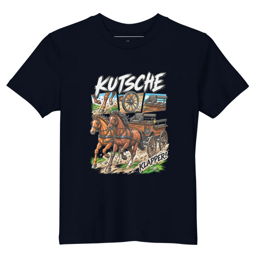 Kutsche - Kinder T-Shirts aus Bio Baumwolle