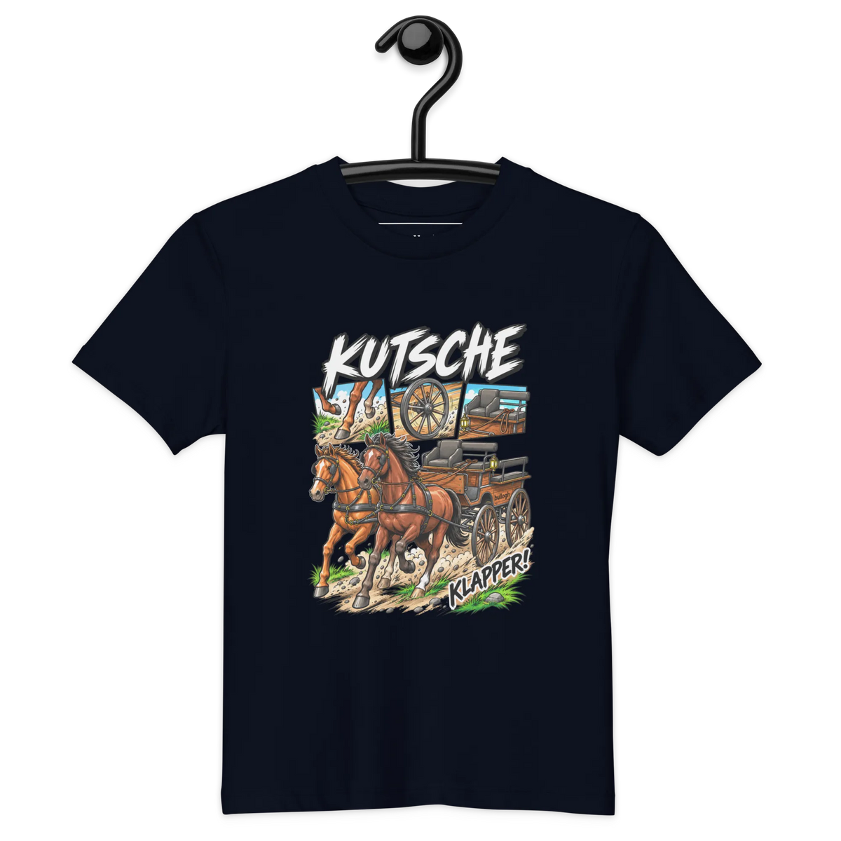 Kutsche - Kinder T-Shirts aus Bio Baumwolle