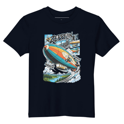 Zeppelin - Kinder T-Shirt aus Bio Baumwolle