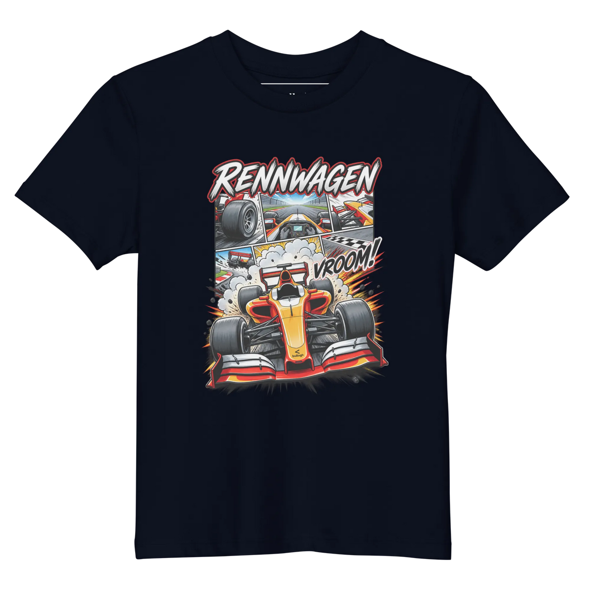 Rennwagen - Kinder T-Shirt aus Bio Baumwolle