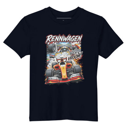 Rennwagen - Kinder T-Shirt aus Bio Baumwolle