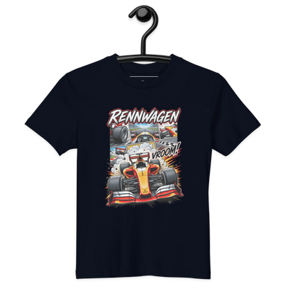 Rennwagen - Kinder T-Shirt aus Bio Baumwolle