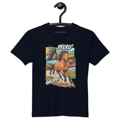Pferd - Kinder T-Shirt aus Bio Baumwolle