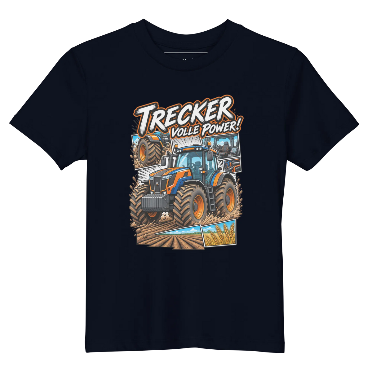 Trecker - Kinder T-Shirt aus Bio Baumwolle
