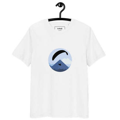 Blue Paraglider - T-Shirt aus Bio Baumwolle