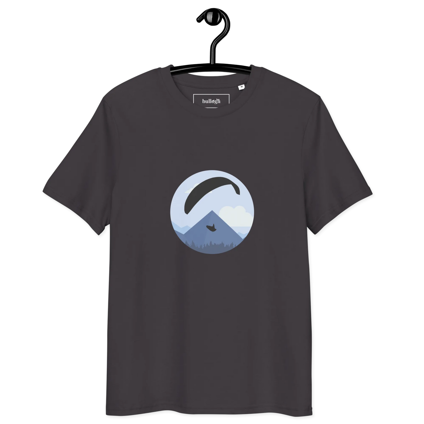 Blue Paraglider - T-Shirt aus Bio Baumwolle