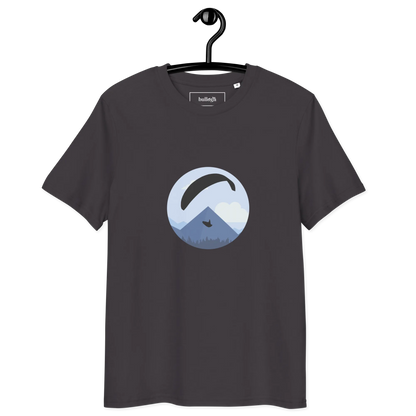 Blue Paraglider - T-Shirt aus Bio Baumwolle