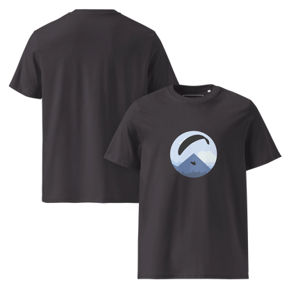 Blue Paraglider - T-Shirt aus Bio Baumwolle