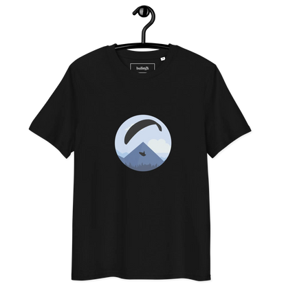 Blue Paraglider - T-Shirt aus Bio Baumwolle