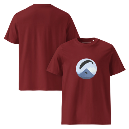 Blue Paraglider - T-Shirt aus Bio Baumwolle