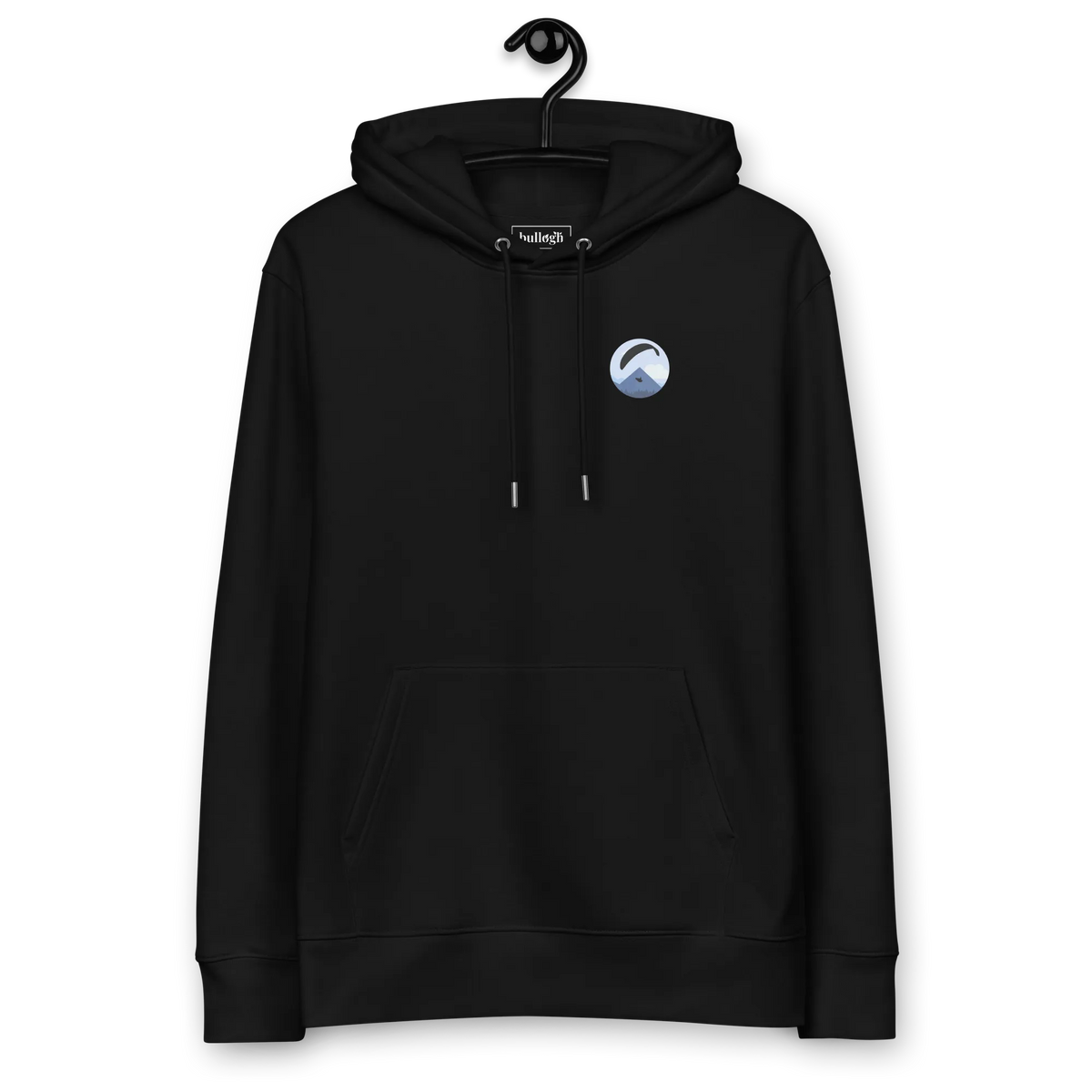 Blue Paraglider - Hoodie aus Bio Baumwolle