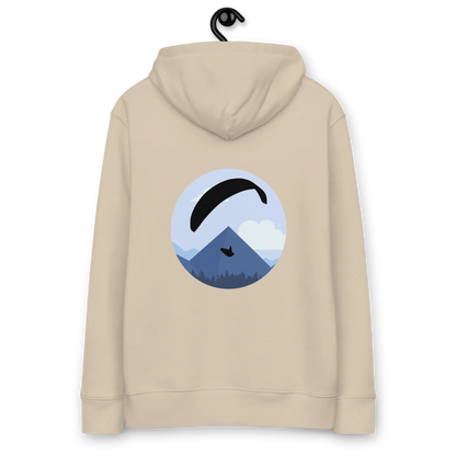 Blue Paraglider - Hoodie aus Bio Baumwolle