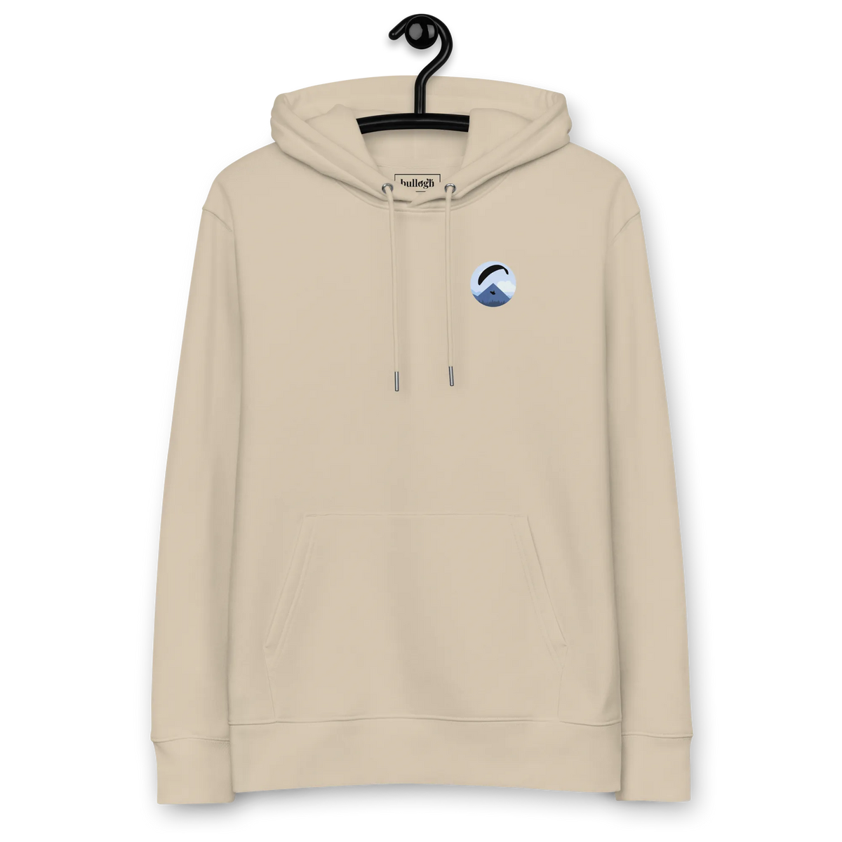 Blue Paraglider - Hoodie aus Bio Baumwolle