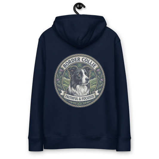 Border Collie - Hoodie aus Bio Bauwolle