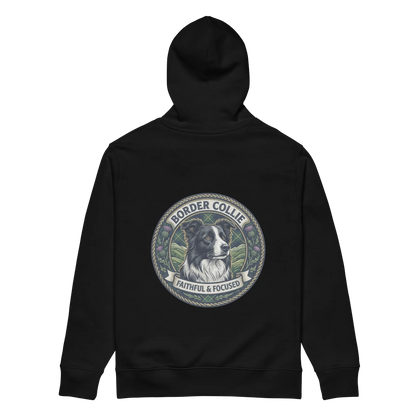 Border Collie - Hoodie aus Bio Bauwolle