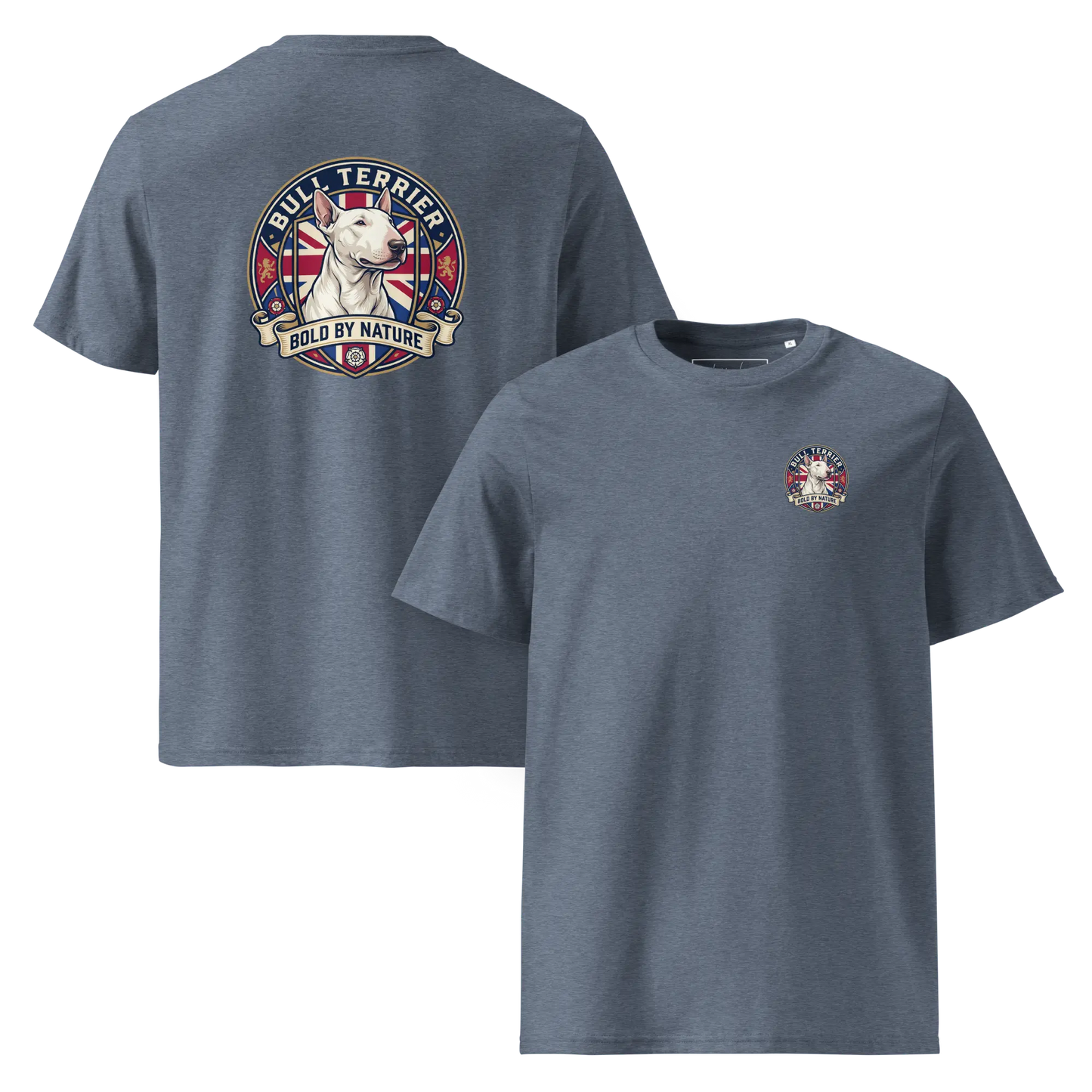 Bull Terrier Dog Badge – Bio-T-Shirt | bullogh