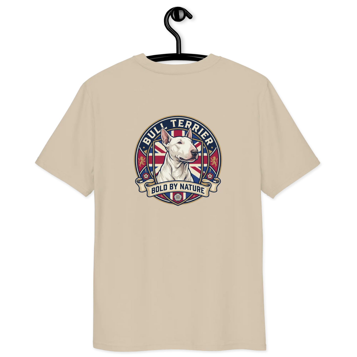 Bull Terrier Dog Badge – Bio-T-Shirt | bullogh