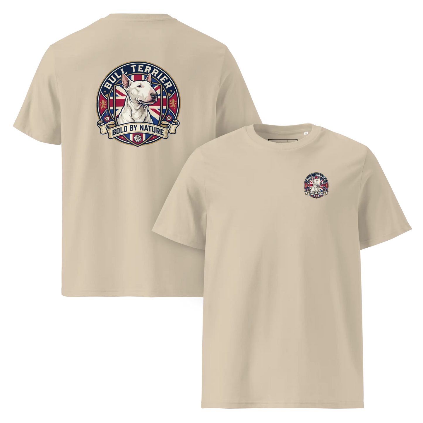 Bull Terrier Dog Badge – Bio-T-Shirt | bullogh