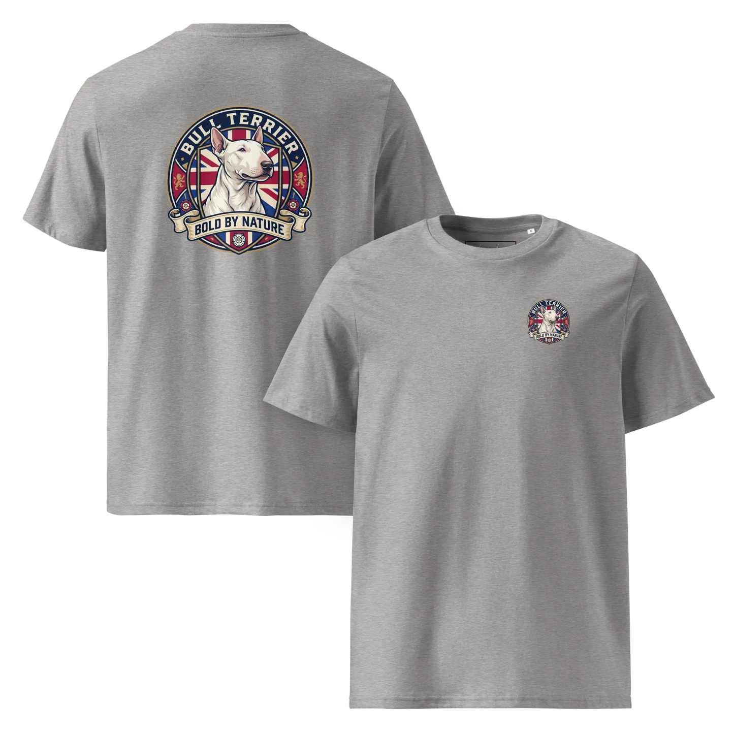 Bull Terrier Dog Badge – Bio-T-Shirt | bullogh
