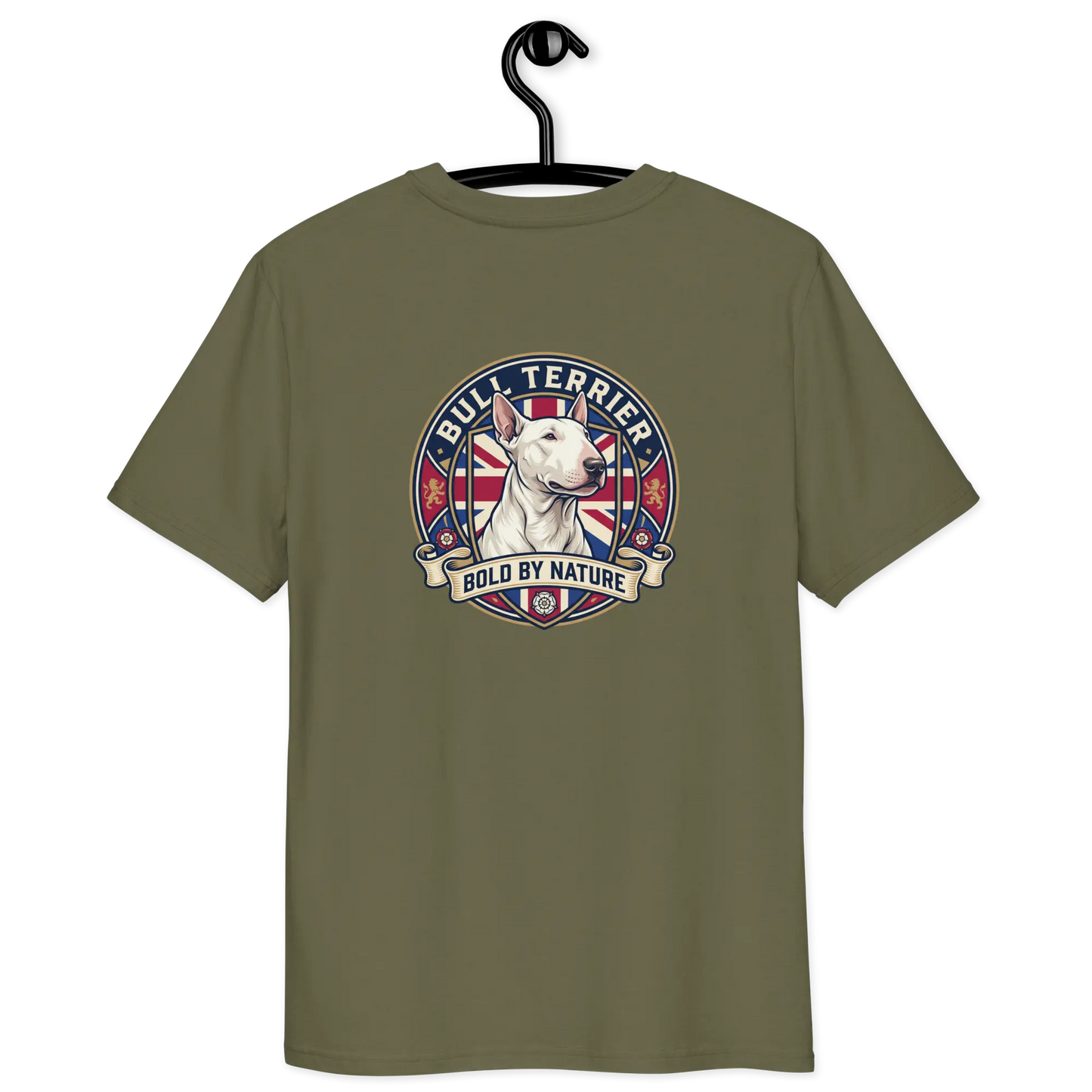 Bull Terrier Dog Badge – Bio-T-Shirt | bullogh