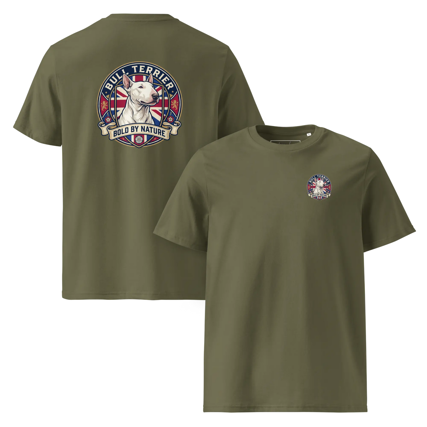 Bull Terrier Dog Badge – Bio-T-Shirt | bullogh