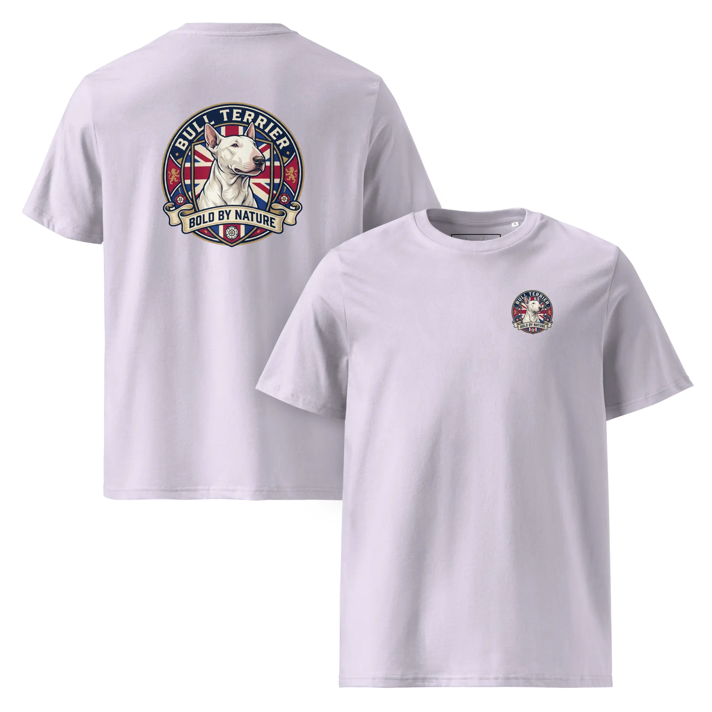 Bull Terrier Dog Badge – Bio-T-Shirt | bullogh