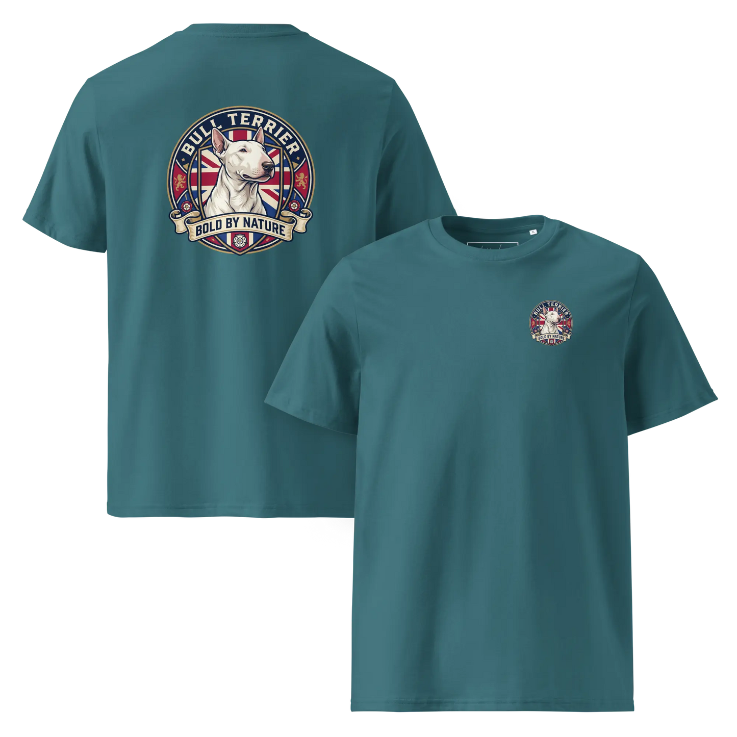 Bull Terrier Dog Badge – Bio-T-Shirt | bullogh