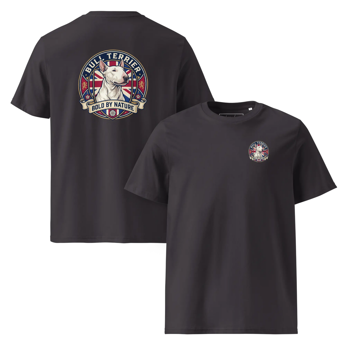 Bull Terrier Dog Badge – Bio-T-Shirt | bullogh