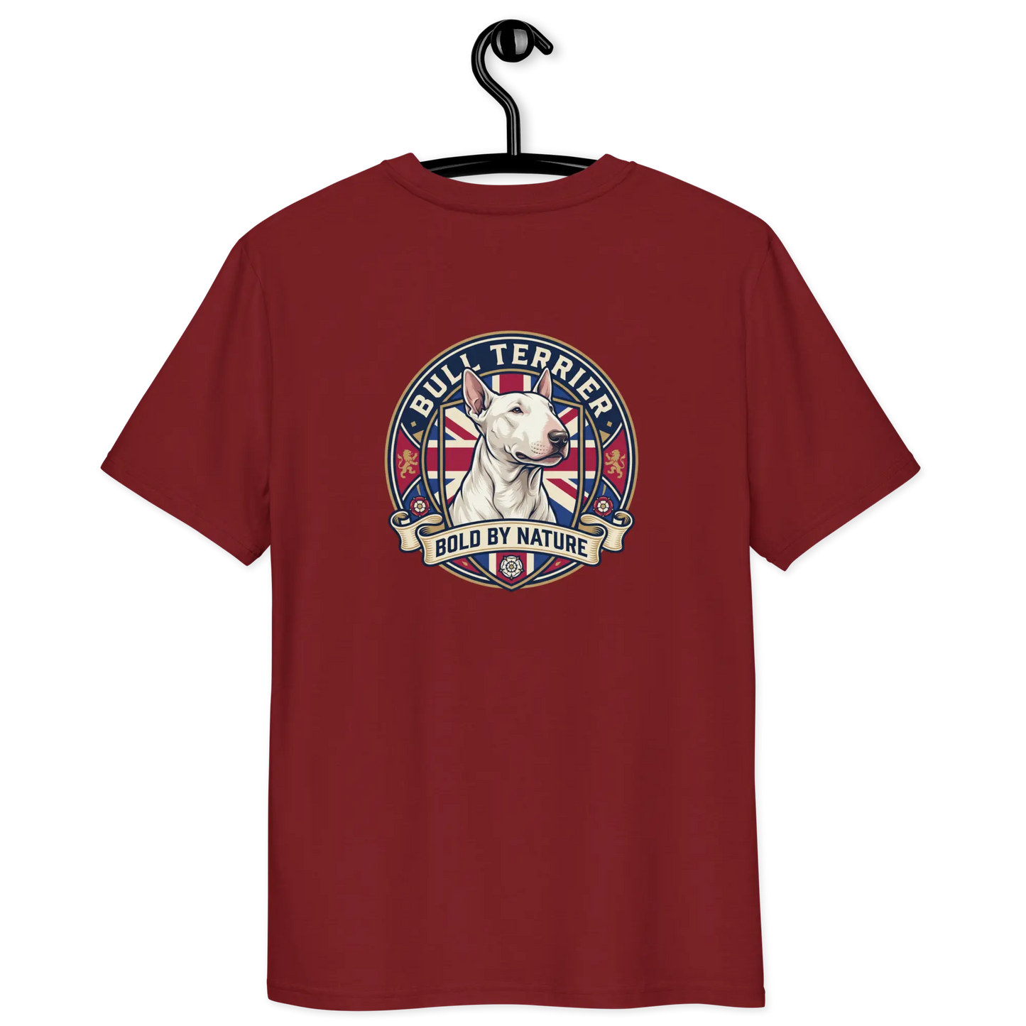 Bull Terrier Dog Badge – Bio-T-Shirt | bullogh