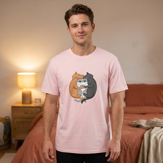 Kitty Dreams – Bio-Schlafshirt für Katzenliebhaber