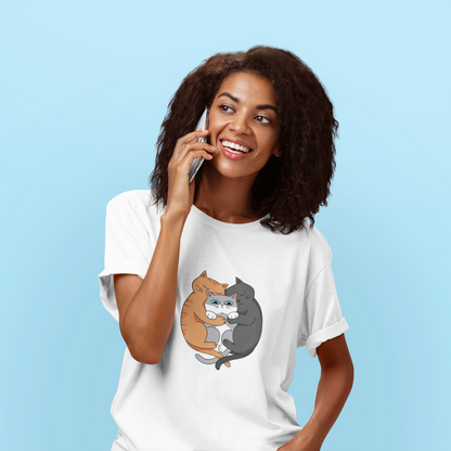 Kitty Dreams – Bio-Schlafshirt für Katzenliebhaber