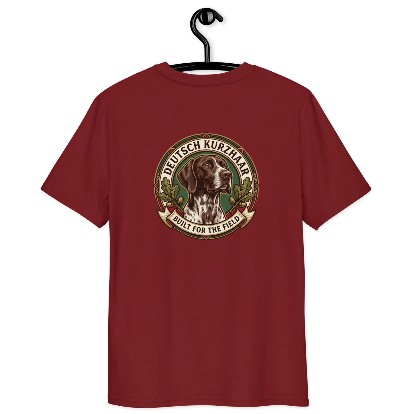 Deutsch Kurzhaar Dog Badge – Bio-T-Shirt | bullogh