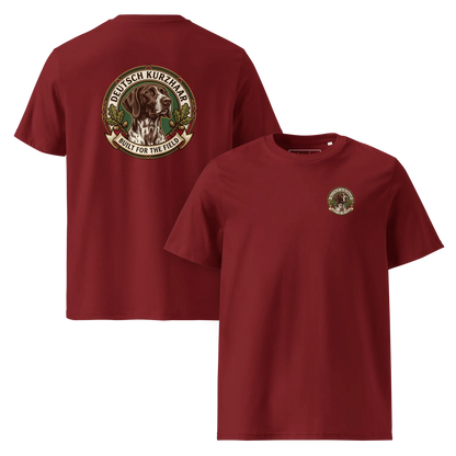 Deutsch Kurzhaar Dog Badge – Bio-T-Shirt | bullogh