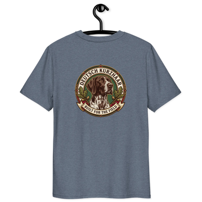 Deutsch Kurzhaar Dog Badge – Bio-T-Shirt | bullogh