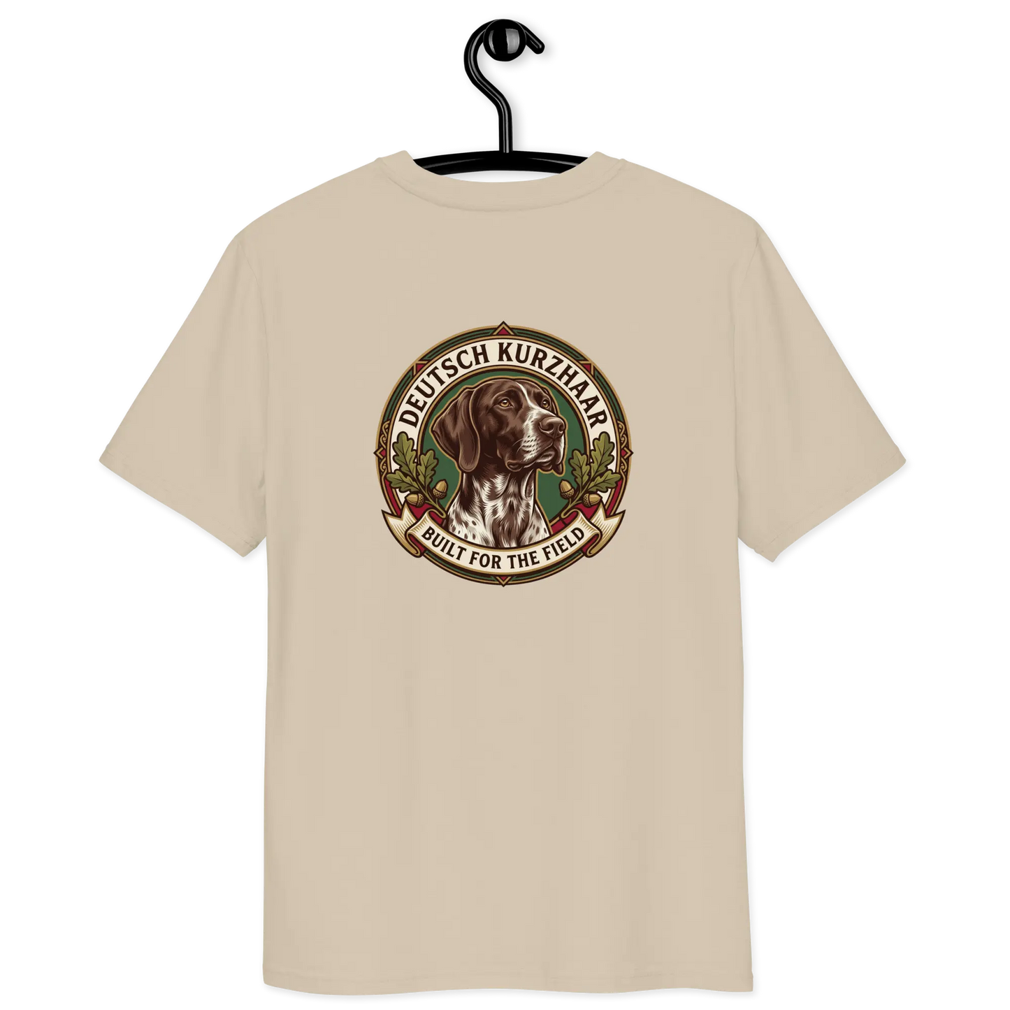 Deutsch Kurzhaar Dog Badge – Bio-T-Shirt | bullogh