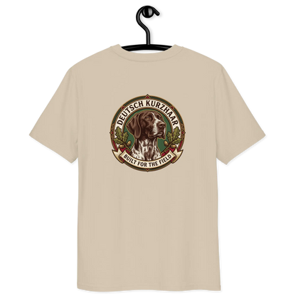 Deutsch Kurzhaar Dog Badge – Bio-T-Shirt | bullogh