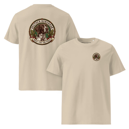 Deutsch Kurzhaar Dog Badge – Bio-T-Shirt | bullogh