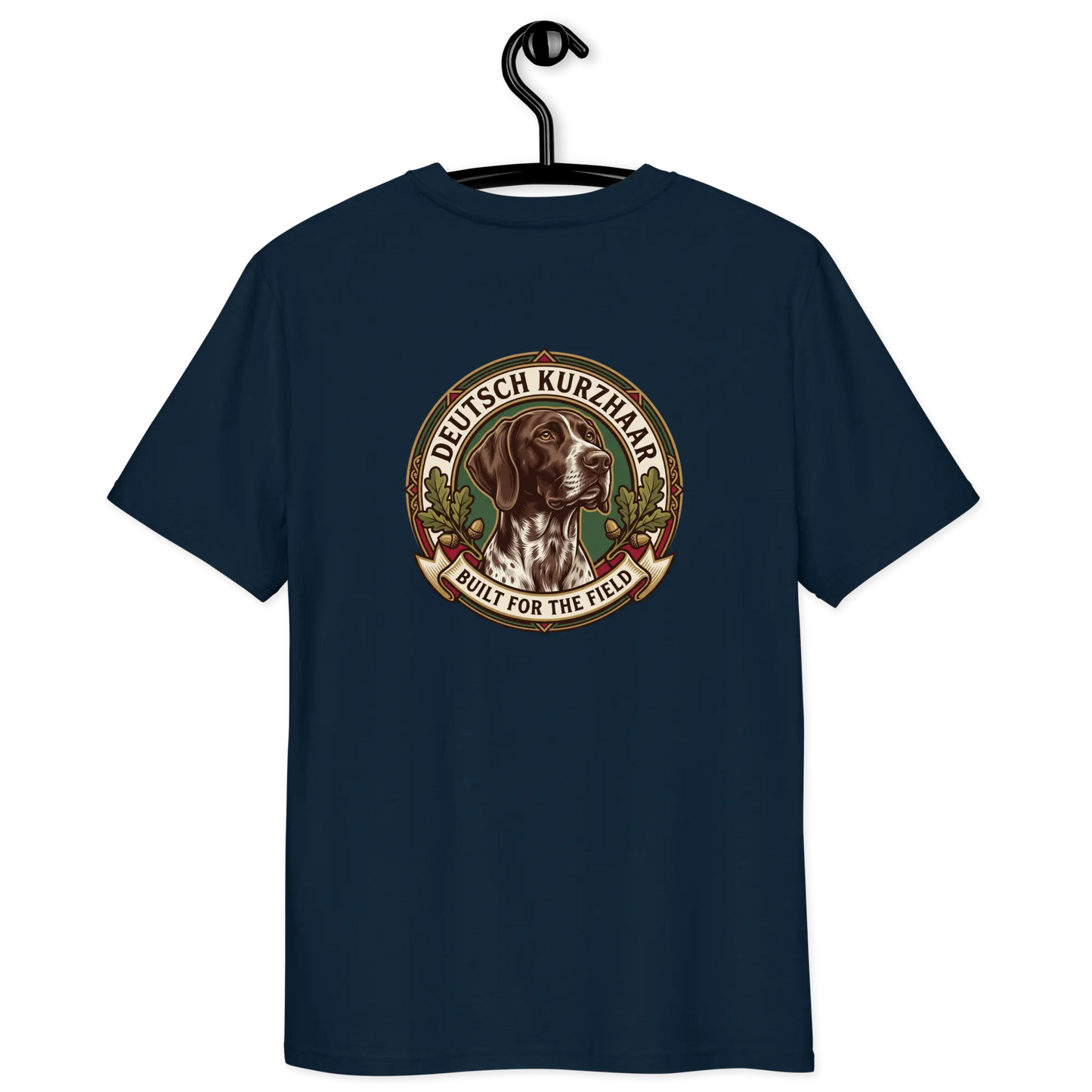 Deutsch Kurzhaar Dog Badge – Bio-T-Shirt | bullogh