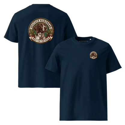 Deutsch Kurzhaar Dog Badge – Bio-T-Shirt | bullogh