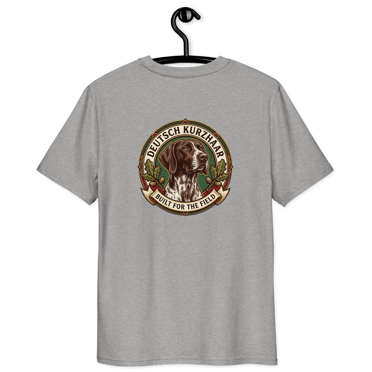 Deutsch Kurzhaar Dog Badge – Bio-T-Shirt | bullogh